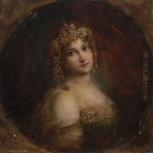 Bildnis Einer Dame In Byzantinischem Kostum - view 1