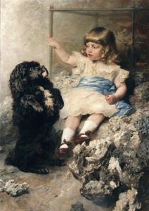 Mach Mannchen! by Ferdinand Keller