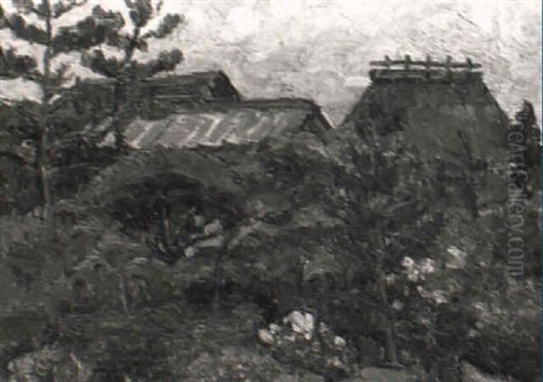 Blumenrabatte Hinter Dem Gewachshaus Von Schlos Karlsruhe - view 1