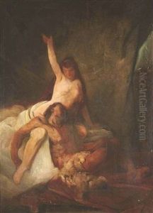 Samson Und Dalila by Friedrich von Keller