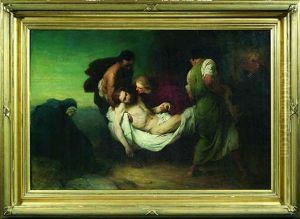 Grablegung Christi by Friedrich von Keller