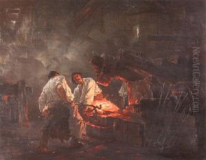 Die Hammerschmiede Von Abtsgmund by Friedrich von Keller