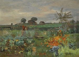 Dachauer Bauerngarten by Gustav Keller