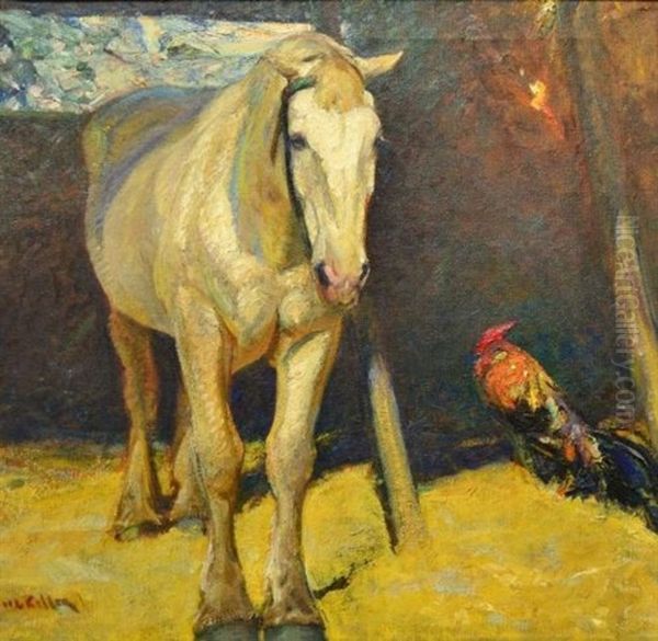 Horse And Rooster - view 1
