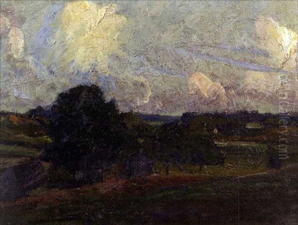 Landscape With Stand Of Trees - view 1