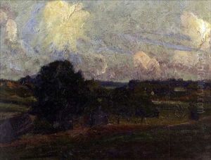 Landscape With Stand Of Trees Landscape With Stand Of Trees