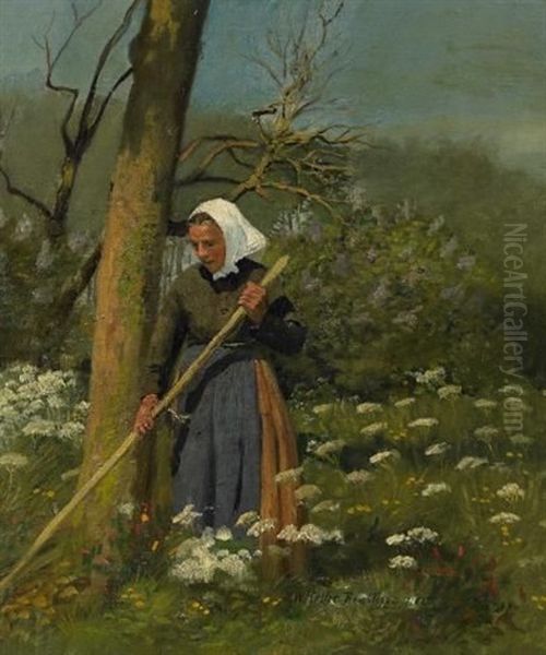 Feldarbeit Auf Der Fruhlingwiese - view 1