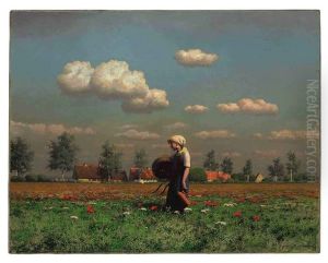 A Girl In A Field Of Poppies A Girl In A Field Of Poppies