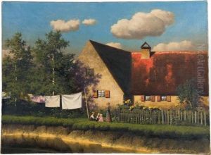 Idyll Hinterm Haus