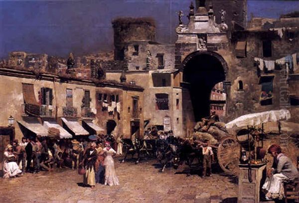 Dia De Mercado En Napoles - view 1