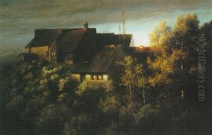 A View Of Zieglerbrau Near Dachau