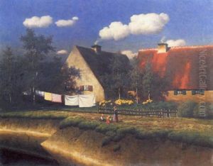Ein Sommertag Am Lande by Paul Wilhelm Keller-Reutlingen