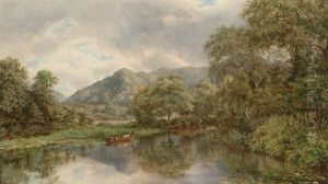 The Meeting Of The Waters, Killarney by Robert George Kelly