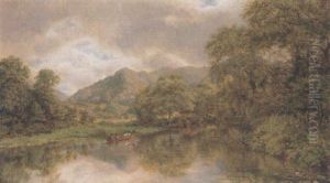 Meeting Of The Waters, Killarney by Robert George Kelly