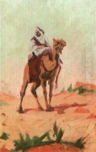 Le Chamelier Touareg by Robert George Talbot Kelly