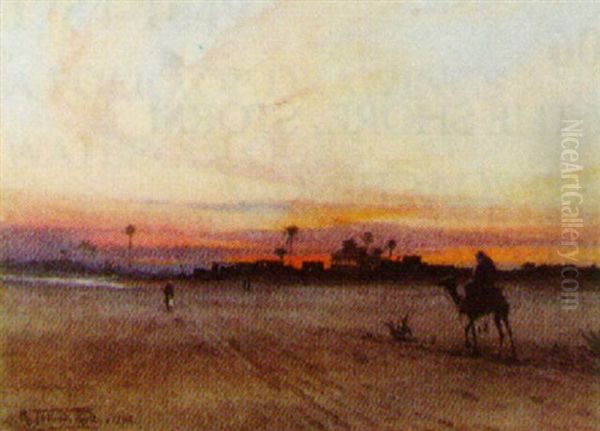 Sunset In Egypt - view 1