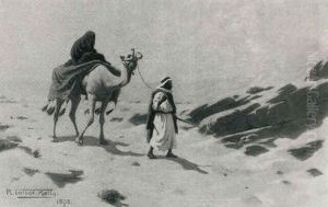 In The Desert by Robert George Talbot Kelly
