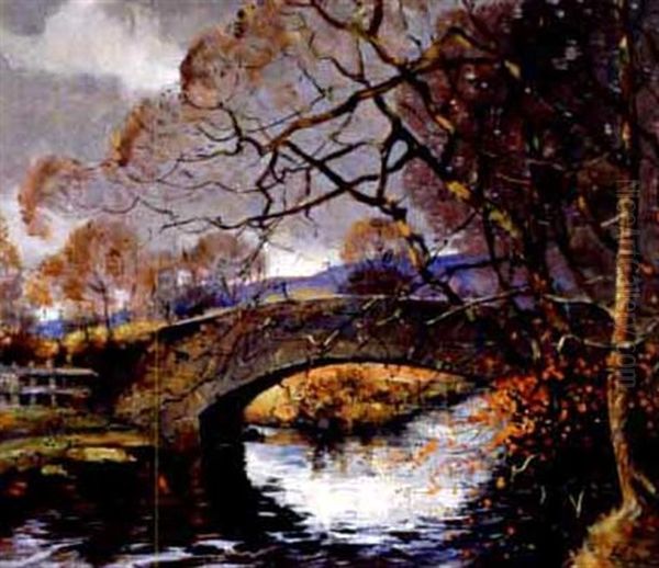 Grey Morning, Bridge Ovel Allander - view 1