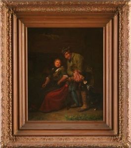 The Valentine by Franz Kels