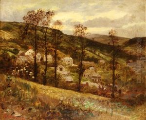 Village In A Valley by Robert Kemm