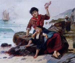 Femme De Marin Et Enfant Femme De Marin Et Enfant