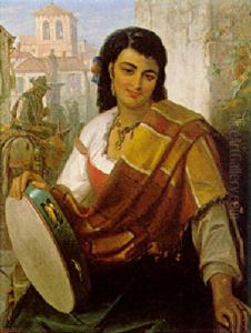 The Spanish Tambourine Player