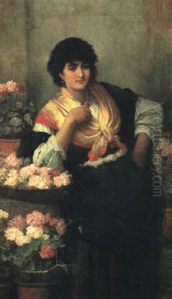 The Flower Seller by Robert Kemm