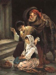Mor Og Datter I En Kirke Mor Og Datter I En Kirke