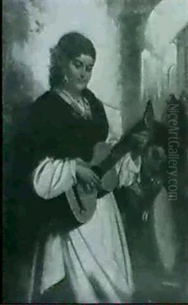 Street Musician Of Seville - view 1