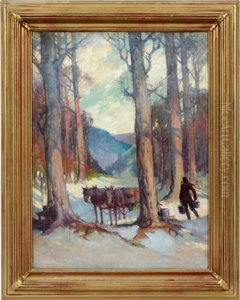 Winter Landscape Scene - view 1