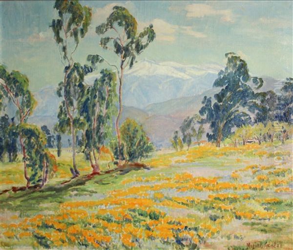 Evening In The High Sierra (eucalyptus And Flower Landscape) - view 1