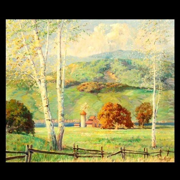 Farmhouse Landscape - view 1