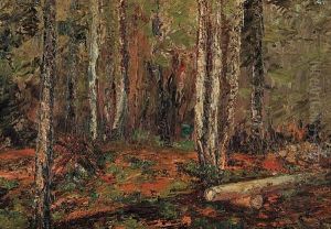 Cutting The Road by Augustus Fredrick Kenderdine