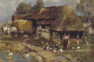 Feeding The Chickens by William Kennedy