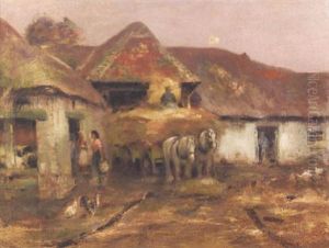 Loading The Hay Cart