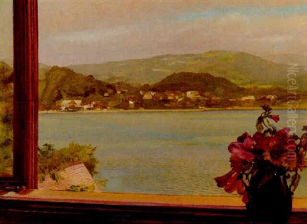 Blick Auf Den Attersee - view 1