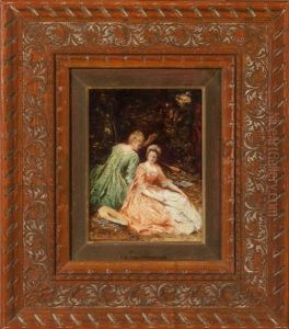 Beim Heurigen by Thomas Benjamin Kennington
