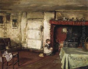 The Warmth Of The Fire by Thomas Benjamin Kennington