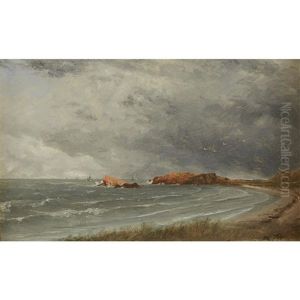 Spouting Rock Beach, Newport by John Frederick Kensett