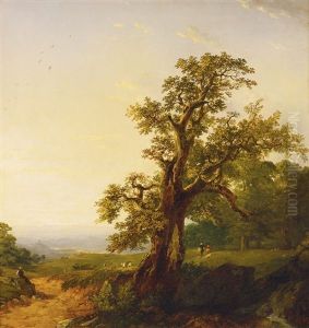 Idyllic Landscape by John Frederick Kensett
