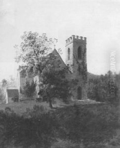 Church In The Highlands by John Frederick Kensett