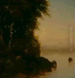 View Of A Lake by John Frederick Kensett