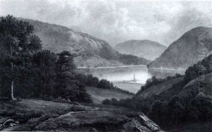 Peekskill Bay On The Hudson by John Frederick Kensett