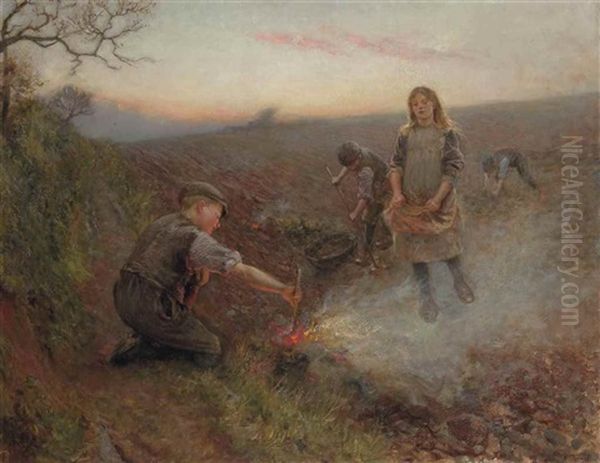 Burning Weeds - view 1