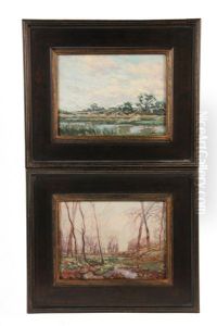 Spring Stream (+ Summer Sky; 2 Works) by Henry Rodman Kenyon
