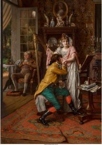 The Suitor by Ernest van den Kerckhove