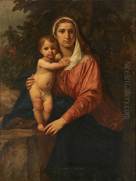 Vierge A L'enfant - view 1