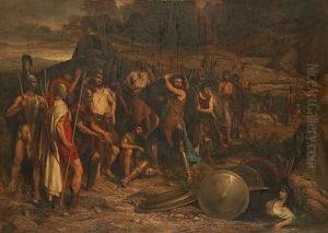 Tarpea by Ernest van den Kerckhove