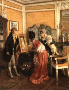 Chez Le Peintre by Ernest van den Kerckhove