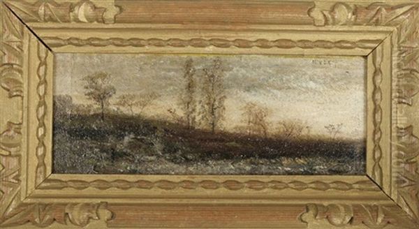 Landschapjes Met Bomen En Een Figuurtje (3 Works) - view 1